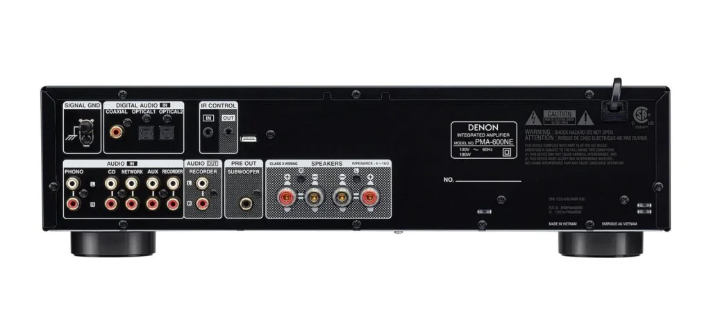 Интегральный усилитель Denon PMA-600NE Silver