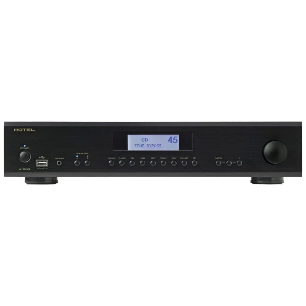 Интегральный усилитель Rotel A12 MKII black