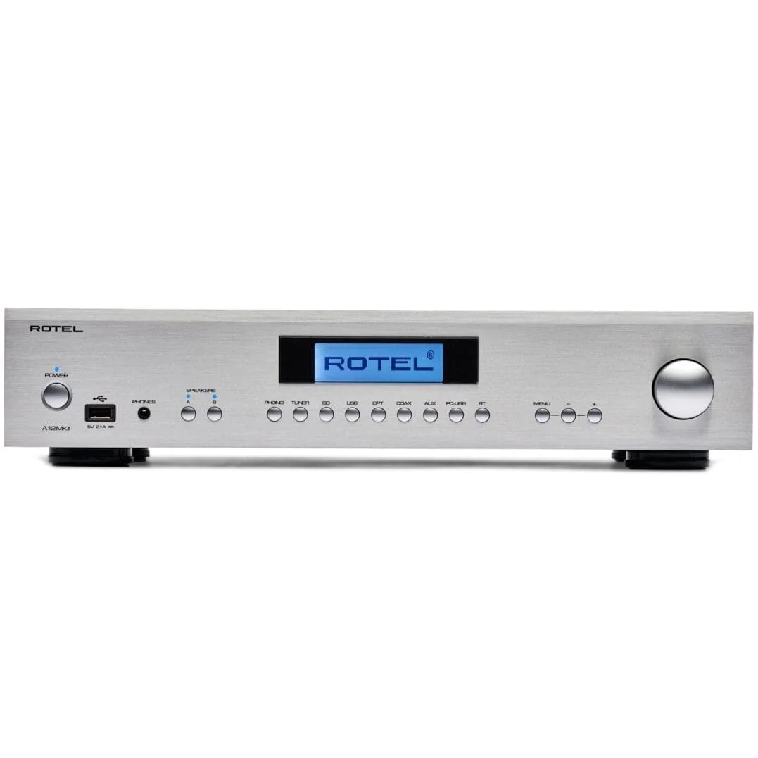 Интегральный усилитель Rotel A12 MKII silver