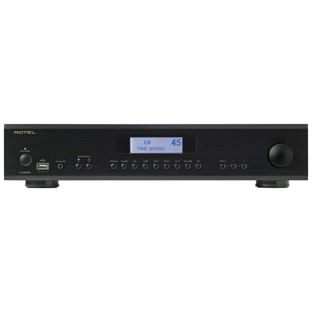 Интегральный усилитель Rotel A12 MKII black