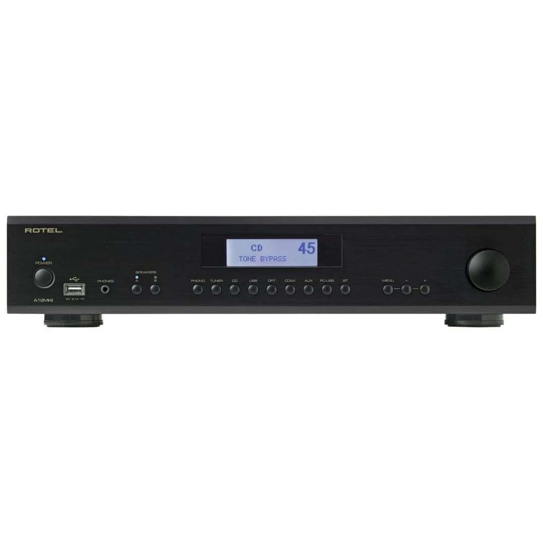 Интегральный усилитель Rotel A12 MKII black