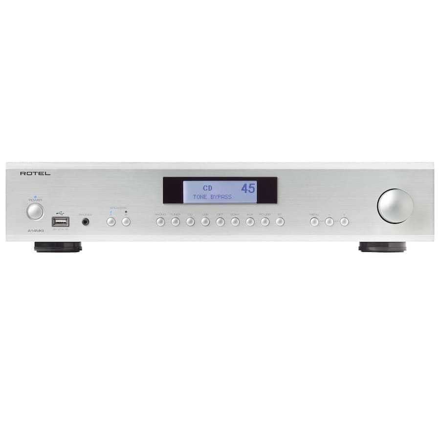 Интегральный усилитель Rotel A14 MKII silver