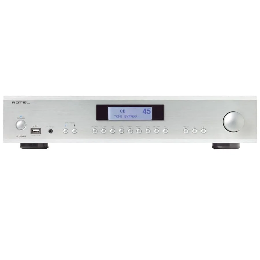 Интегральный усилитель Rotel A14 MKII silver