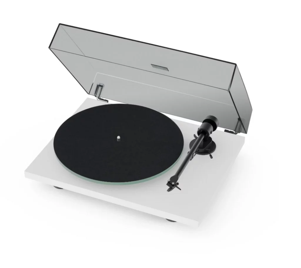 Проигрыватель винила Pro-Ject T1 EVO PHONO (OM 10), White
