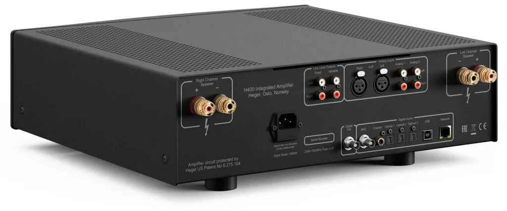 Интегральный усилитель Hegel H400 Black