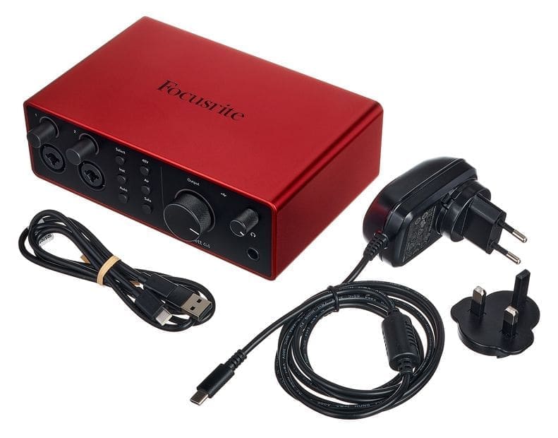 Звуковая карта FOCUSRITE Scarlett 4i4 4th Gen