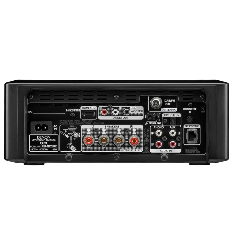 CD-ресивер Denon RCD-N12 DAB Black