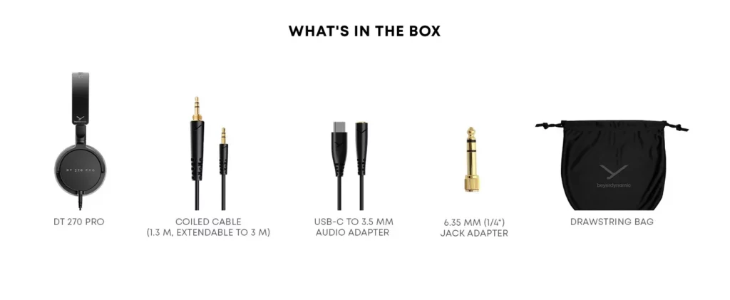 Наушники Beyerdynamic DT 270 Pro (45 Ohm)