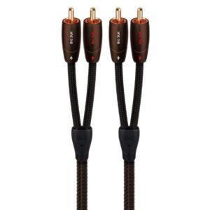 Кабель межблочный аудио AudioQuest Big Sur 2RCA-2RCA 1,5m