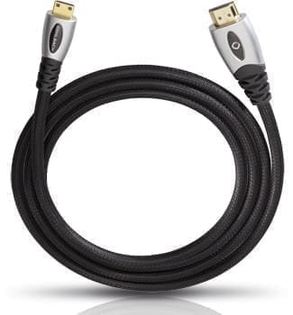 Кабель Oehlbach Real Matrix HDMI/Mini HS HDMI Cable 1,50 м [Art. No. 42430]