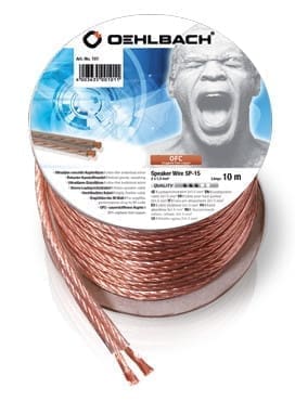 Кабель Oehlbach Speaker Wire SP-15 ( 2×1,5 мм кв.) [Art. No.: 105, 107]