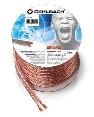 Кабель Oehlbach Speaker Wire SP-25 ( 2×2,5 мм кв.) [Art. No.: 106, 108]