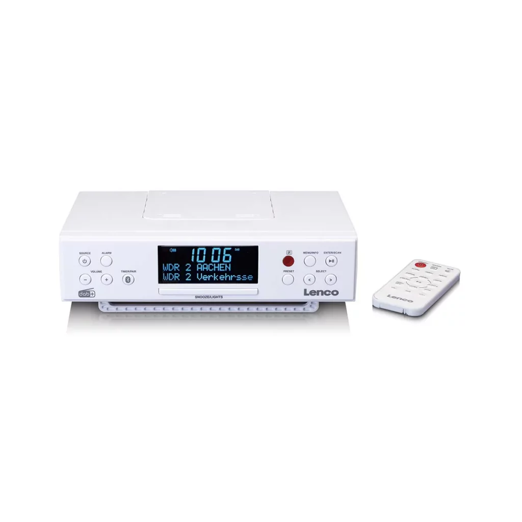 Кухонное FM-радио Lenco KCR-190WH