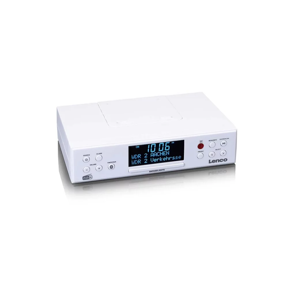 Кухонное FM-радио Lenco KCR-190WH