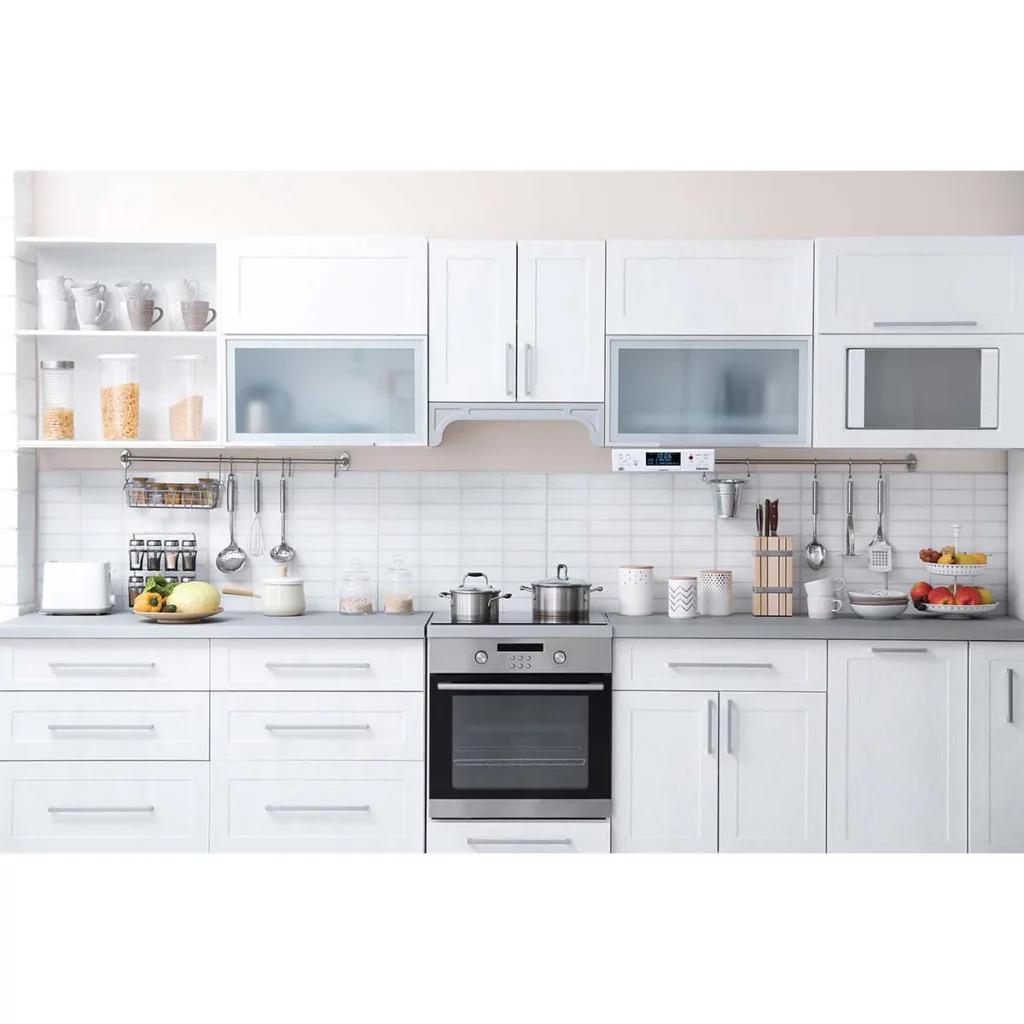 Кухонное FM-радио Lenco KCR-190WH