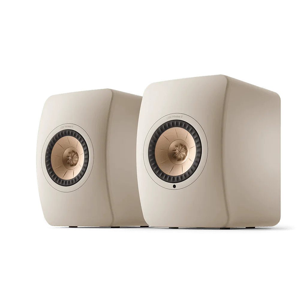 Полочная акустика KEF LS50 Wireless II Sand Shell