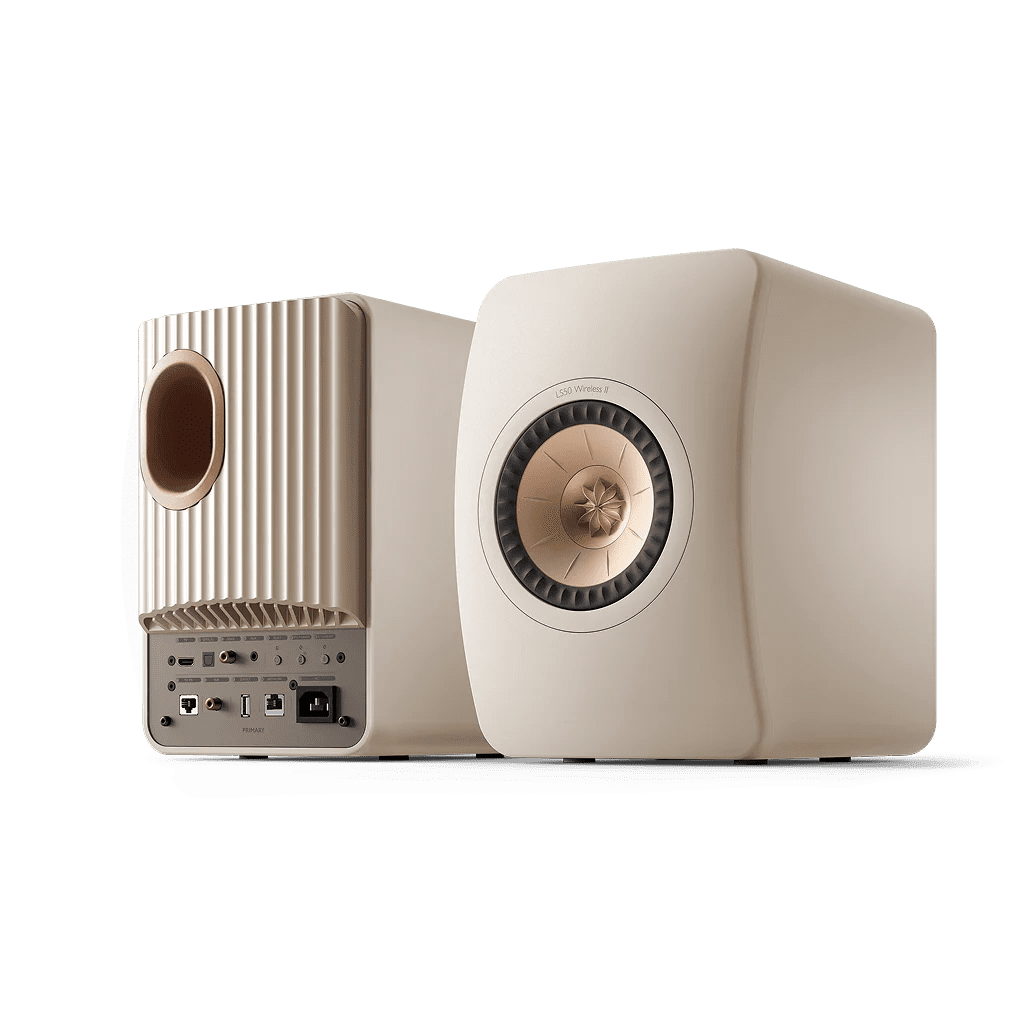 Полочная акустика KEF LS50 Wireless II Sand Shell