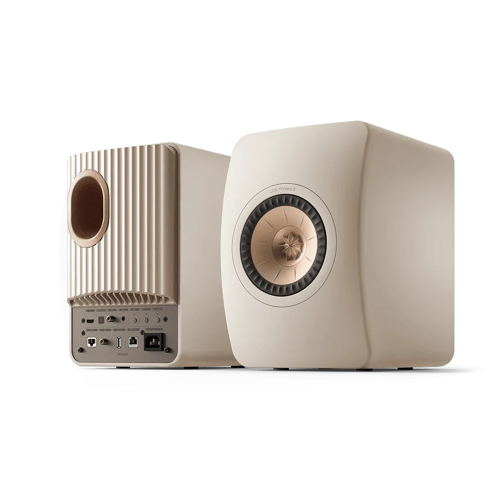 Полочная акустика KEF LS50 Wireless II Sand Shell