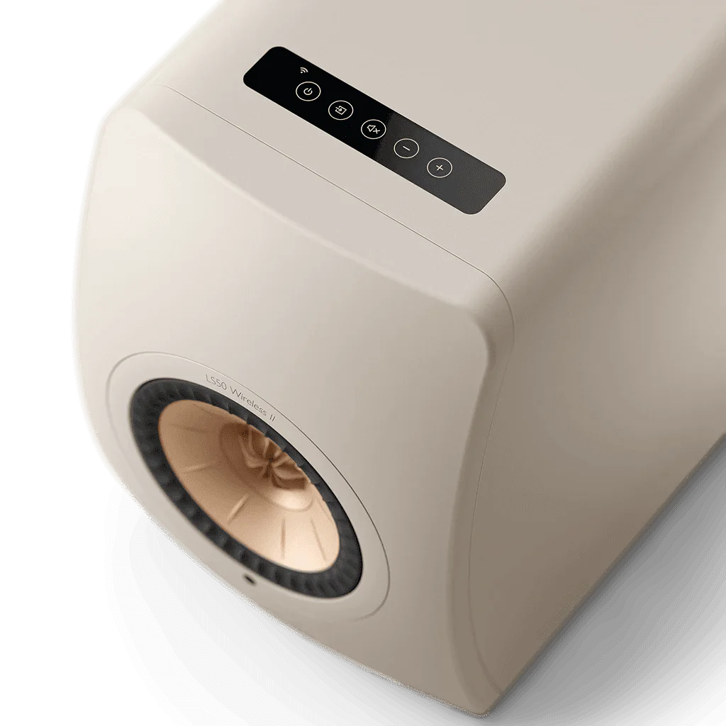 Полочная акустика KEF LS50 Wireless II Sand Shell