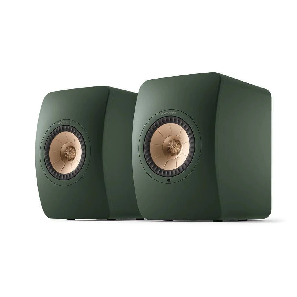 Полочная акустика KEF LS50 Wireless II Moss Green
