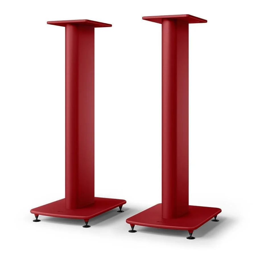 Стойка под акустику KEF S2 Floor Stand Crimson Red Special Edition