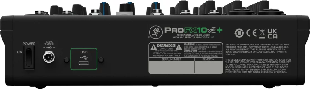 Микшер Mackie ProFX10v3+