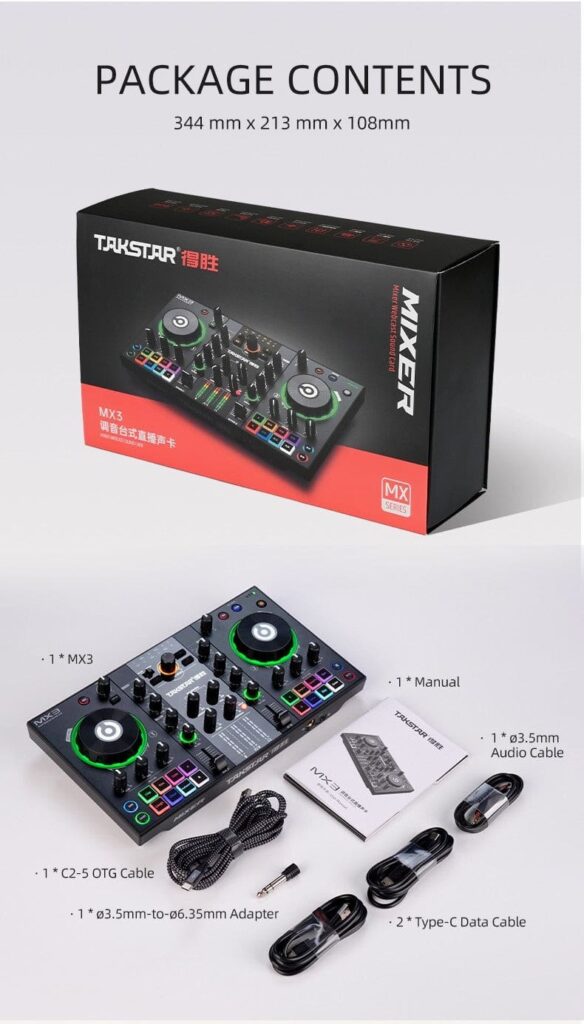 Микшер Takstar MX3