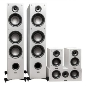 Комплект акустики 5.0 Taga Harmony TAV-607F+C+S White