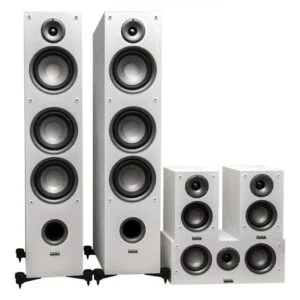 Комплект акустики 5.0 Taga Harmony TAV-607F+C+S White