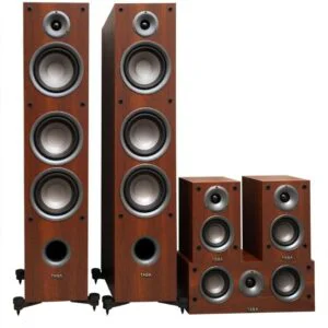 Комплект акустики 5.0 Taga Harmony TAV-607F+C+S Walnut