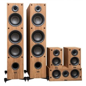 Комплект акустики 5.0 Taga Harmony TAV-607F+C+S OAK