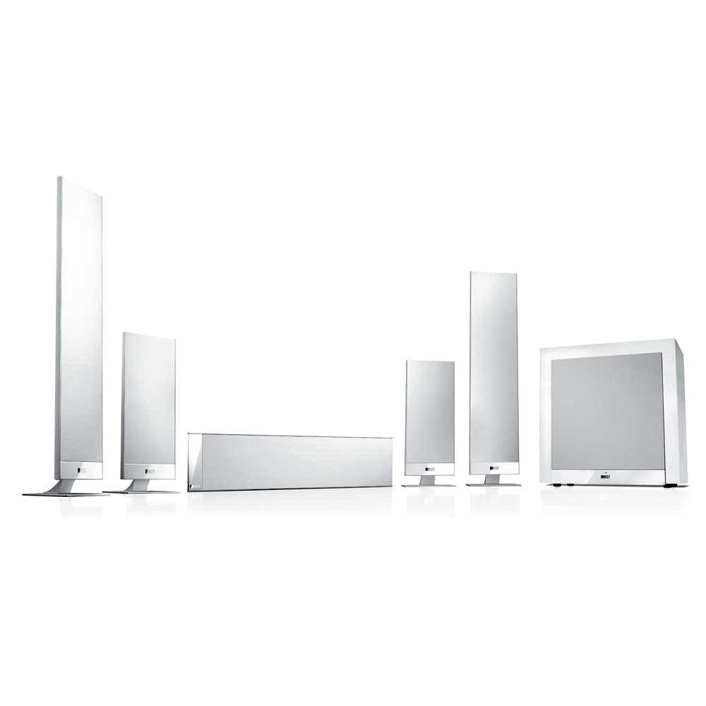 Комплект акустики KEF T205 System White
