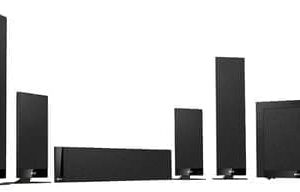Комплект акустики KEF T205 System Black