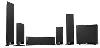 Комплект акустики KEF T205 System Black