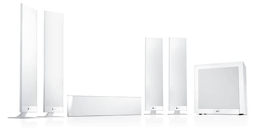 Комплект акустики KEF T305 System White