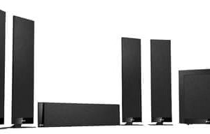 Комплект акустики KEF T305 System Black