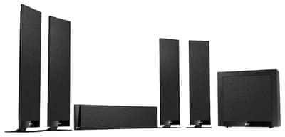 Комплект акустики KEF T305 System Black