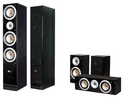 Комплект акустики Pure Acoustics QX900 5.0 (цвет чёрный)