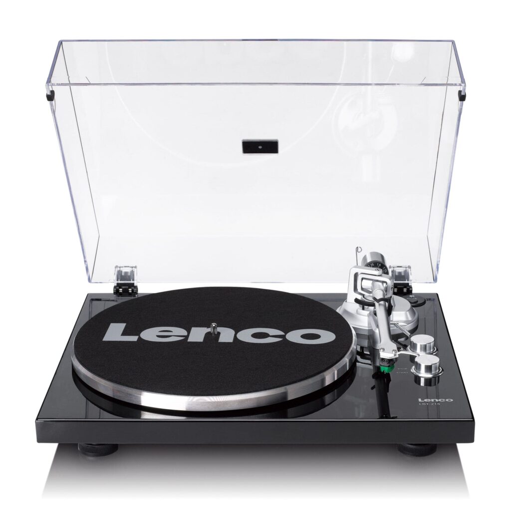 Виниловый проигрыватель Lenco LBT-215BK