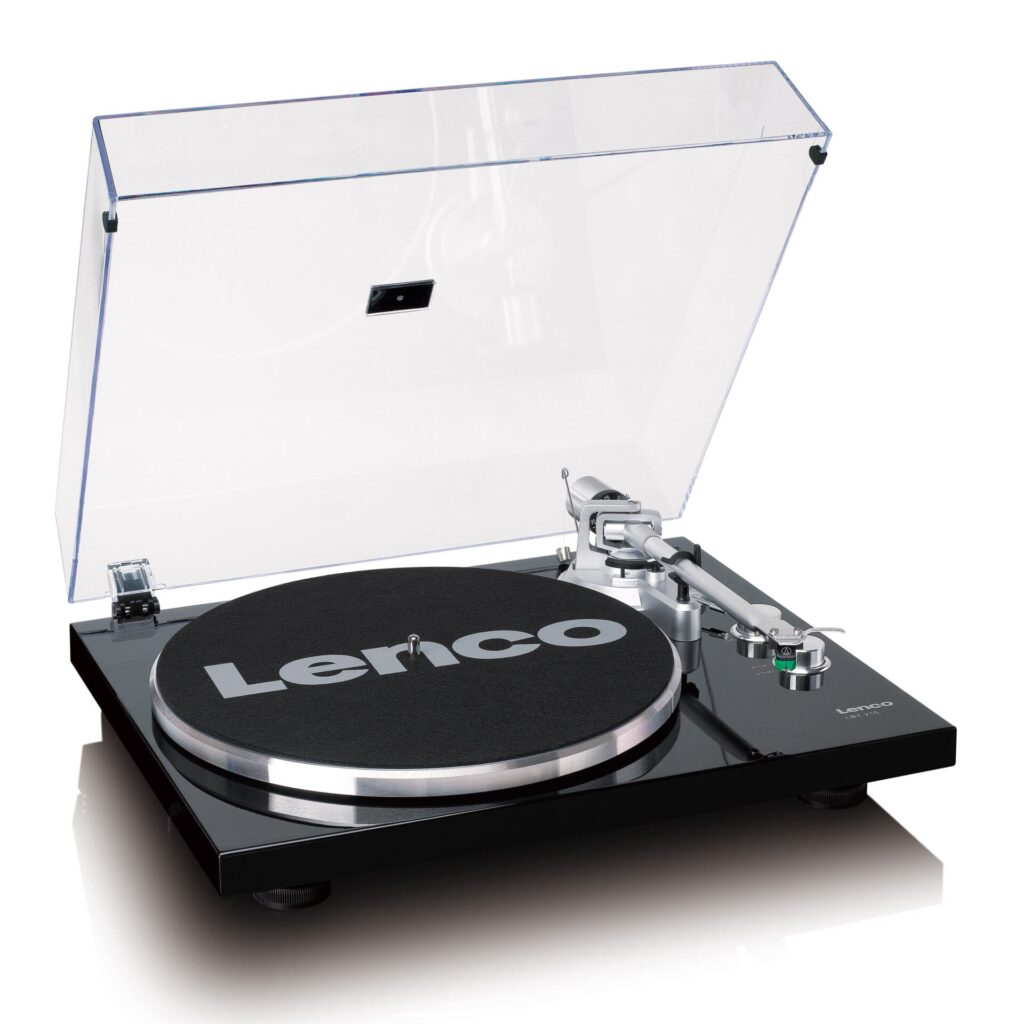 Виниловый проигрыватель Lenco LBT-215BK