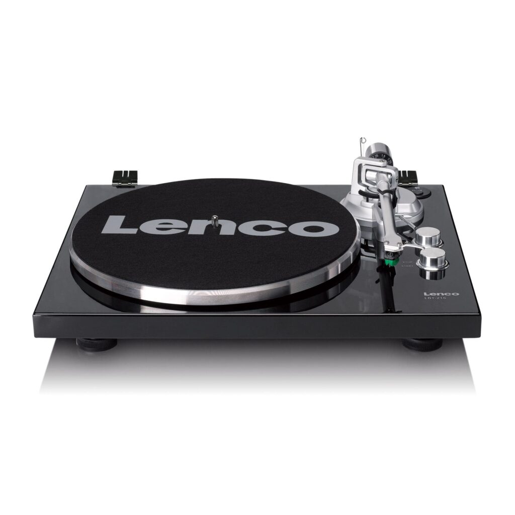 Виниловый проигрыватель Lenco LBT-215BK