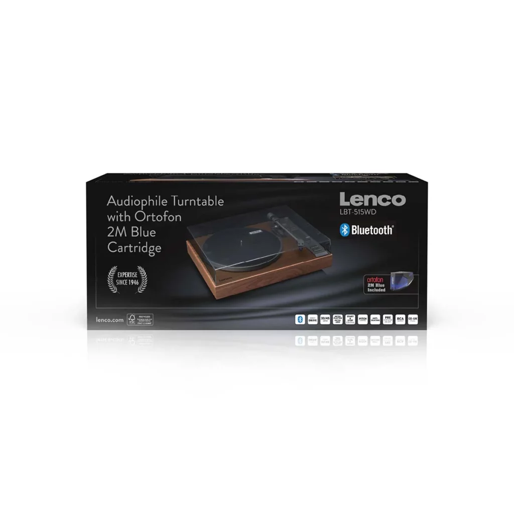 Виниловый проигрыватель Lenco LBT-515DW