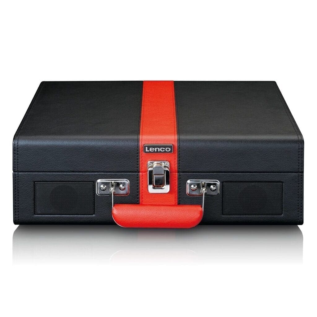 Виниловый проигрыватель Lenco CLASSIC PHONO TT-110BKRD