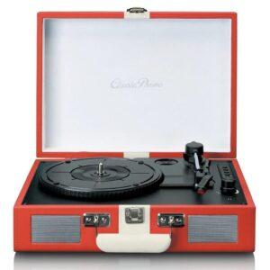 Виниловый проигрыватель Lenco CLASSIC PHONO TT-110RDWH