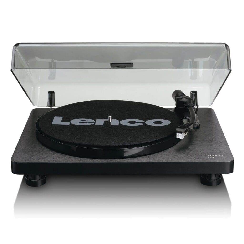 Виниловый проигрыватель Lenco L-30BK