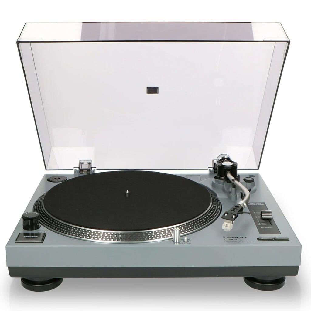 Виниловый проигрыватель Lenco L-3808 MATT GREY