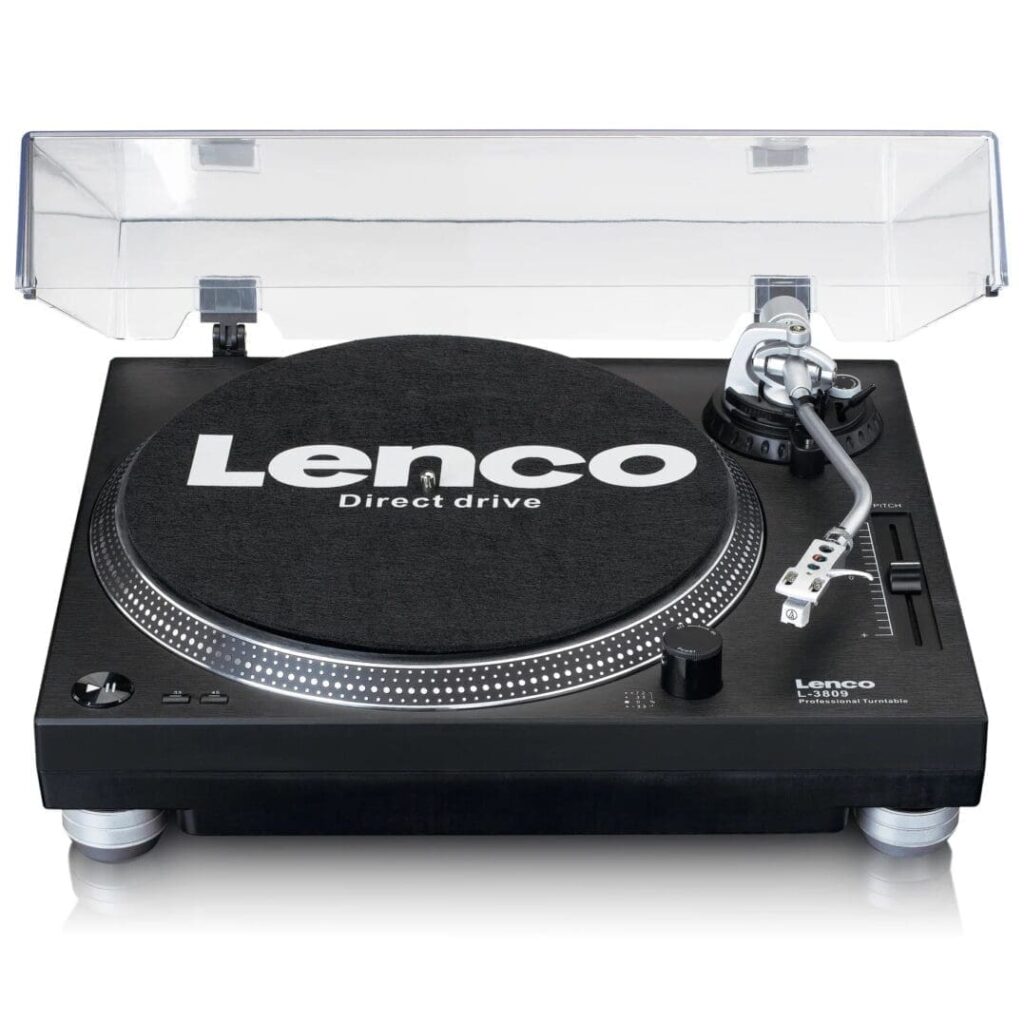 Виниловый проигрыватель Lenco L-3809BK