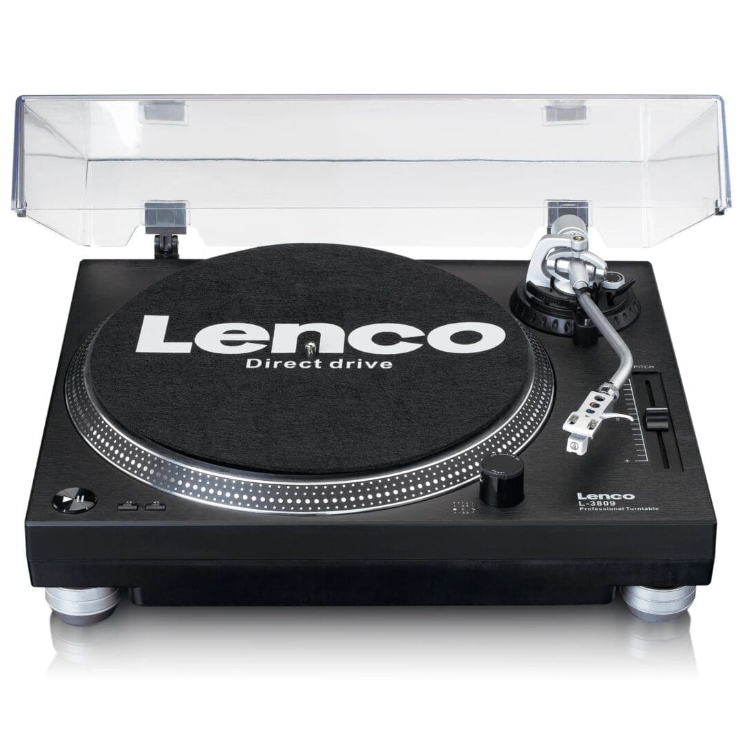 Виниловый проигрыватель Lenco L-3809BK