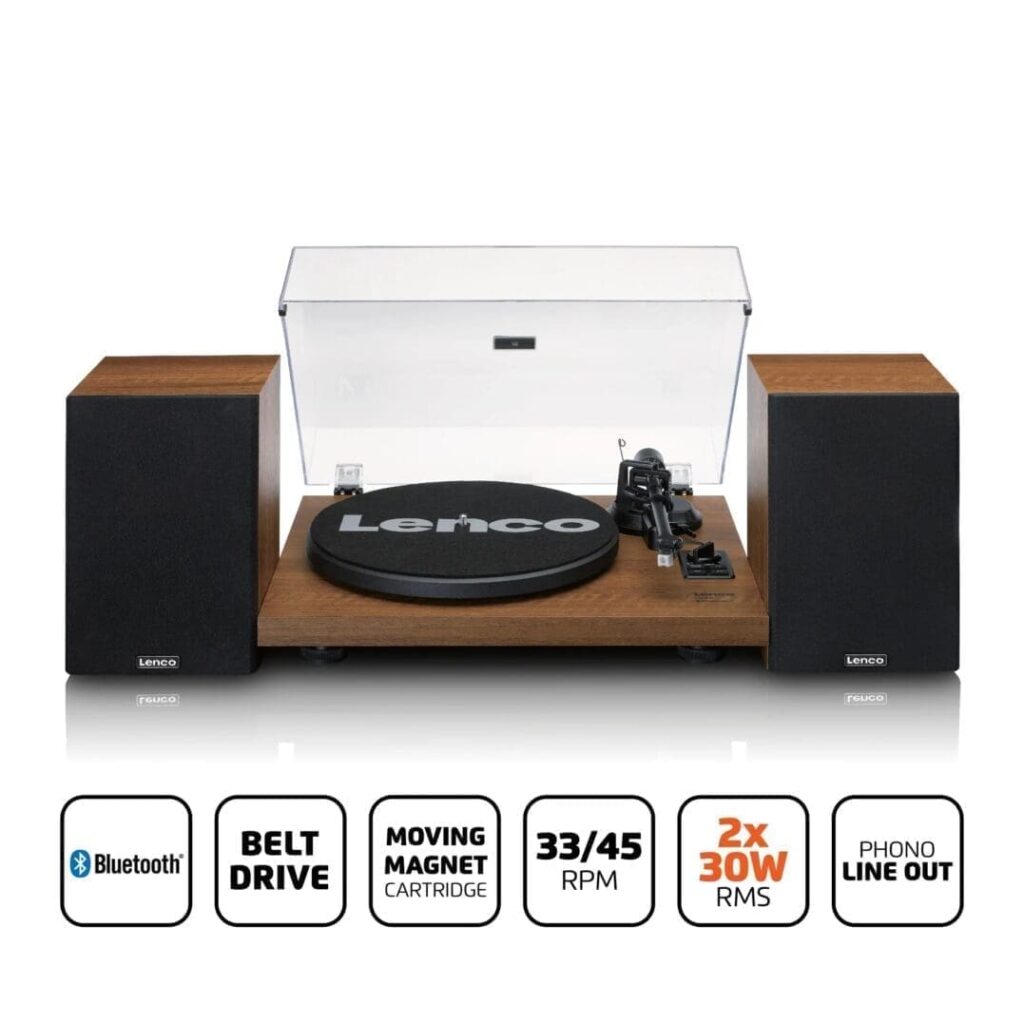 Виниловый проигрыватель Lenco LS-480WD
