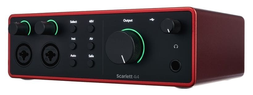 Звуковая карта FOCUSRITE Scarlett 4i4 4th Gen